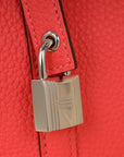 Hermes Rose Texas Picotin Lock 18 Bag