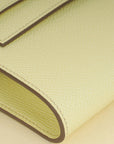 Hermes Jaune Milton Kelly Classic To Go Wallet