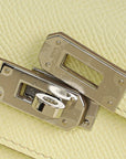 Hermes Jaune Milton Kelly Classic To Go Wallet