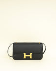 Hermes Noir Constance Elan Bag