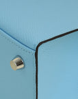 Hermes Bleu Celeste Kelly 25 Sellier Bag