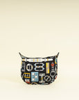 Hermes Tricolor Carre en Boucles Sursoie To Go Pouch