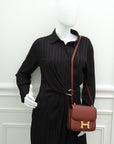 Hermes Rouge H Constance III Mini Re-Edition Bag