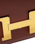 Hermes Rouge H Constance III Mini Re-Edition Bag