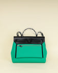 Hermes Bicolor Herbag Zip 31 Laque Bag