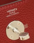Hermes Rouge H Lindy 26 Bag