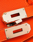 Hermes Feu Coup De Soleil Birkin HAC 40 Shadow Clochette and Lock Bag
