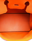 Hermes Feu Coup De Soleil Birkin HAC 40 Shadow Clochette and Lock Bag