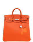 Hermes Feu Coup De Soleil Birkin HAC 40 Shadow Clochette and Lock Bag