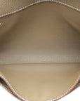 Hermes Etoupe Kelly Depeches 25 Pouch