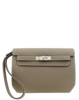 Hermes Etoupe Kelly Depeches 25 Pouch