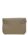 Hermes Etoupe Kelly Depeches 25 Pouch