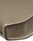Hermes Etoupe Kelly Depeches 25 Pouch