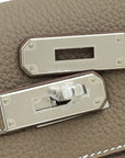Hermes Etoupe Kelly Depeches 25 Pouch