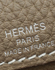 Hermes Etoupe Kelly Depeches 25 Pouch