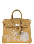 Hermes Biscuit In and Out Birkin 25 Bag