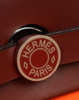 Hermes Bicolor Herbag Zip Laque 31 PM Bag