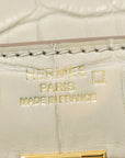 Hermes Beton Matte Alligator Mississippiensis Birkin 25 Sellier Bag