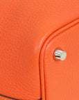 Hermes Orange Poppy Picotin Lock 18 Bag