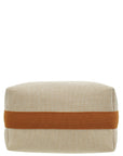 Hermes Biscuit Bride-a-Brac Cabriole Herringbone Large Case