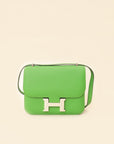 Hermes Vert Yucca Constance III 18 Bag