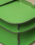 Hermes Vert Yucca Constance III 18 Bag
