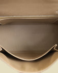 Hermes Etoupe Kelly Sellier 25 Bag