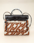 Hermes Multicolor Herbag Zip 31 Retourne H PlumeCC Maillons & Co bag