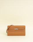 Hermes Gold Kelly To Go Wallet