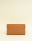 Hermes Gold Kelly To Go Wallet