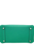 Hermes Vert Jade Birkin 30 Bag