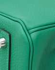 Hermes Vert Jade Birkin 30 Bag