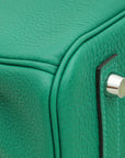 Hermes Vert Jade Birkin 30 Bag