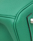 Hermes Vert Jade Birkin 30 Bag