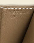 Hermes Etoupe Birkin Shadow Clutch