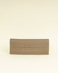 Hermes Etoupe Birkin Shadow Clutch