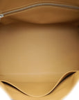 Hermes Bicolor Toile H Swift Birkin 25 Bag