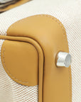 Hermes Bicolor Toile H Swift Birkin 25 Bag