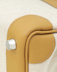 Hermes Bicolor Toile H Swift Birkin 25 Bag