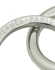 Hermes Stainless Steel Medor XO Lanyard Key Holder