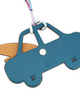 Hermes Bicolor Petit h Winged Car Bag Charm
