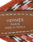 Hermes Tricolor Sangle Allegro 50mm Bag Strap