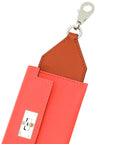 Hermes Rouge Venitien Kelly Pocket 50mm Shoulder Strap