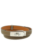 Hermes Etoupe Kelly 18 Belt