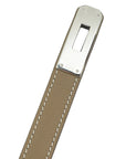 Hermes Etoupe Kelly 18 Belt