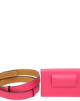 Hermes Rose Extreme Kelly Pocket Belt