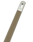 Hermes Etoupe Kelly 18 Belt