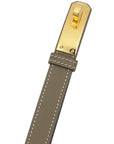 Hermes Etoupe Kelly 18 Belt