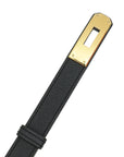 Hermes Noir Kelly 18 Belt