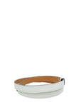 HERMES Blanc Kelly 18 Belt